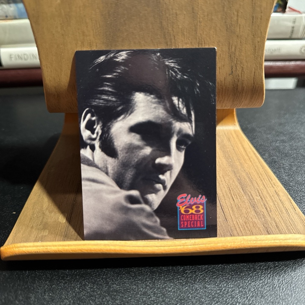 Elvis 68 Comeback Special Collectible Card